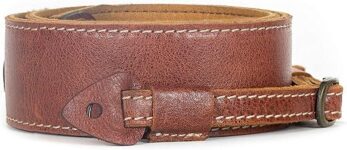 MegaGear Sierra Leather Camera Strap - Brown